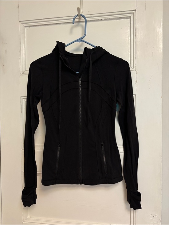 lululemon athletica Jackets & Blazers - lululemon athletica Black Full-Zip Hooded Define Jacket